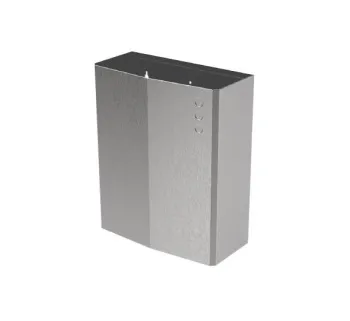 Контейнер для мусора настенный из нержавеющей стали матовый 23 л. Nofer EVO 14077.EVO.S