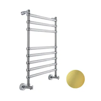 Полотенцесушитель водяной Margaroli Sole 464TS4708PB 76X52.5 латунь