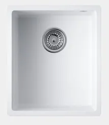 Мойка Omoikiri Bosen 38 U Wh 380 440 340 400 210 45 Tetogranit 10 4993160