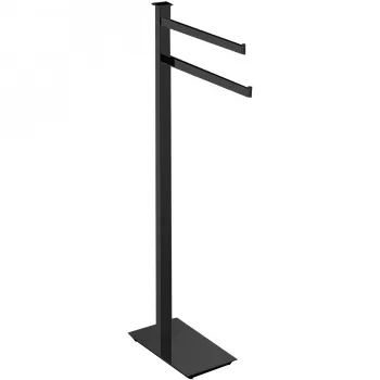 Напольная стойка с двойным п/держателем Colombo Units H 86, черный матовый B9103.NM