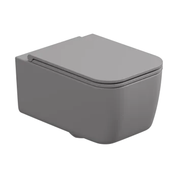 Чаша подвесного унитаза GSG Ceramic Design Brio Fumo Matt BRWCSO038