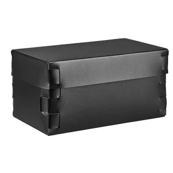 Коробка ADJ Snob 25x15xH13.5, черный/серый 224628