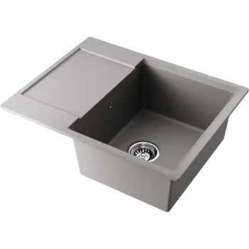 Мойка кухонная Omoikiri Daisen 65 leningrad grey 4993682