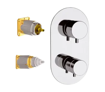 Смеситель для душа Daniel Suvi Thermo ST20612D3KBCR