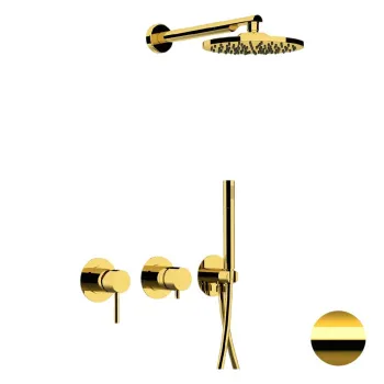 Душевая система Remer X-style золото глянцевое (DO) X96S02ODO