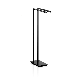 Полотенцедержатель двойной Decor Walther Straight 2 38xh80 напольный, черный матовый 504860