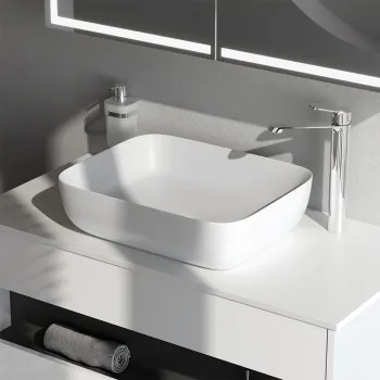 Накладная раковина AM.PM Func M8FWCC10510WG