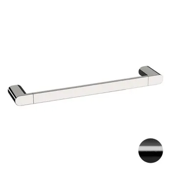 Полотенцедержатель Remer Lounge черный брашированный хром (CFP) LN40CFP