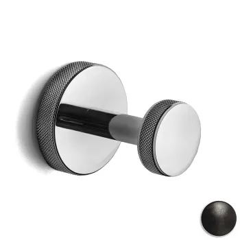 3SC Ribbon Крючок одинарный,цвет: bronzo scuro opaco