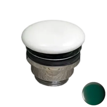 Донный клапан универсальный 1”1/4 с керамической крышкой GSG Ceramic Design PILTONUNIAR036 Smeraldo Matt