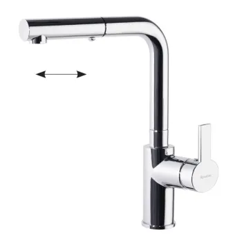 Смеситель для кухни Ramonsoler RS-Q с выдвижной лейкой 931902H1
