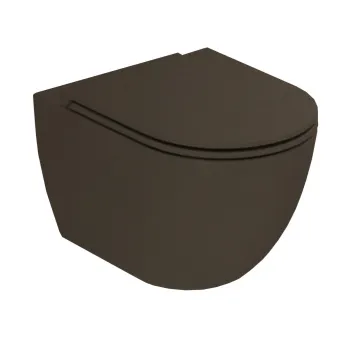 Сиденье быстросъемное для унитаза Azzurra Comoda, cacao, с микролифтом COM 1800 CC/F