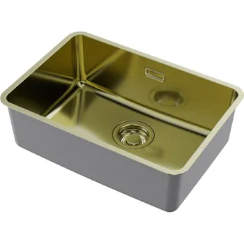 Мойка кухонная Omoikiri Omi 53-U/I Ultra Mini-LG светлое золото 4997406