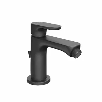 Смеситель для биде OLE однорычажный с донным клапаном Kerama Marazzi черный матовый 69425KM.01.093
