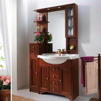 Раковина Eban Modular 107 AMERINA керамическая 82х37/52см, с 1 отв под смеситель, белый FPLFL082-B*1