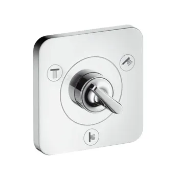 Запорный/переключающий вентиль Axor Citterio E 36772000 хром