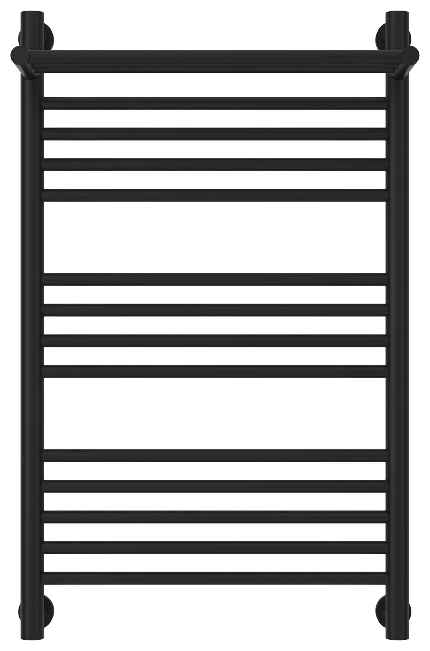Полотенцесушитель водяной Сунержа Богема с полкой+ 800х500 31-0223-8050 матовый черный