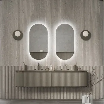 Раковина Oasis Naos 580хh150х390 мм, керамическая, без отв. под смес., с крышкой на сливное отв. белый 0HYDK20001