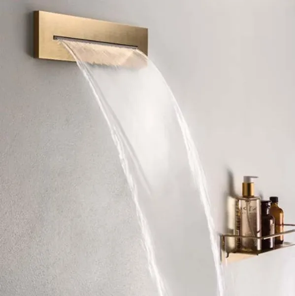 Waterfalls and bath spout