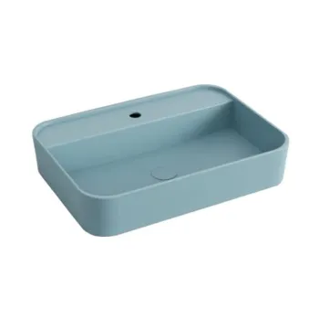 Раковина накладная/подвесная Cielo Shui Comfort SHCOLARF PL 60 см голубой