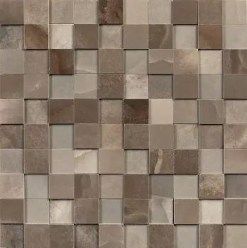 Мозаика Rex Ceramiche Reves De Rex Choco Mosaico 3D Mix 3x3 30х30 770247