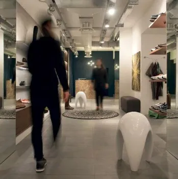 Статуэтка декоративная из керамики для ванной комнаты Kerasan Artwork MOSCARDINO, белый 470201