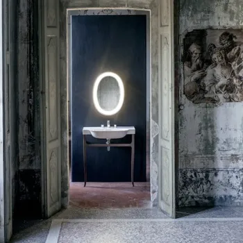 Laufen New Classic Раковина накладная овальная 600х480х75 мм, с 3 отв под смеситель,с переливом, цвет белый