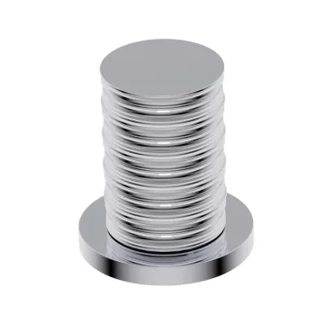 Ручка для смесителя Ritmonio Diametro35 Impronte на три отверстия хром PR51MB013CRL