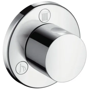 Переключатель потоков Hansgrohe Trio/Quattro S 15932000 на три потребителя