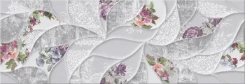Керамическая плитка Eletto Ceramica Malwiya Grey Floris 24.2x70 см 506961101