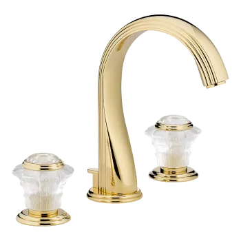 Смеситель для раковины THG Dahlia A41-F01-151 полированное золото