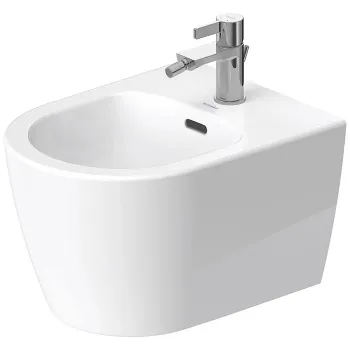 Duravit Soleil by Starck Биде подвесное 370х480 мм, с 1 отв под смеситель,Weiß Hochglanz,  цвет белый