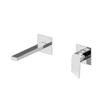 Смеситель для раковины встроенный Gattoni Soffio 8139/81C0cr с внутренней частью, хром