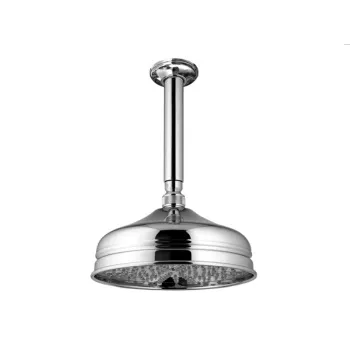 Верхний душ CALFLEX SRL Carimali STICK круглый D200 ABS c 15 cm латунный потолочный держатель 27625C15/SOF-CR