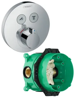 Смеситель для ванны Hansgrohe 15743000S хром