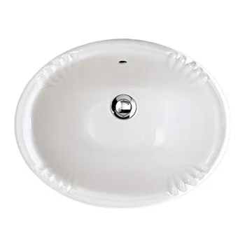 Раковина встраиваемая на столешницу Devon&Devon Victorian на 49х39 белый без логотипа! IBLIVIC (новый арт 1IBLIVIC/SL)