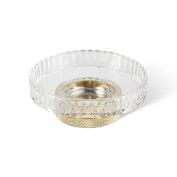 Мыльница настольная Decor Walther Club STS граненое стекло, золото матовое 854782