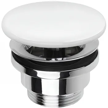 Донный клапан для раковины Simas PLCE bi matt белый