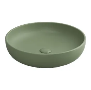 Раковина накладная Cielo Shui SHBA45 AG 45 см зеленый