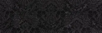 Керамическая плитка Fap Roma Classic Damasco Nero Reale Inserto 30.5x91.5 см fOAG