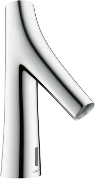 Электронный смеситель для раковины Axor Starck Organic 12172000 с настройкой температуры, хром