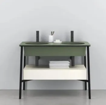 Раковина встраиваемая Cielo I Catini Catino Doppio CALADSF AG 100 см зеленый