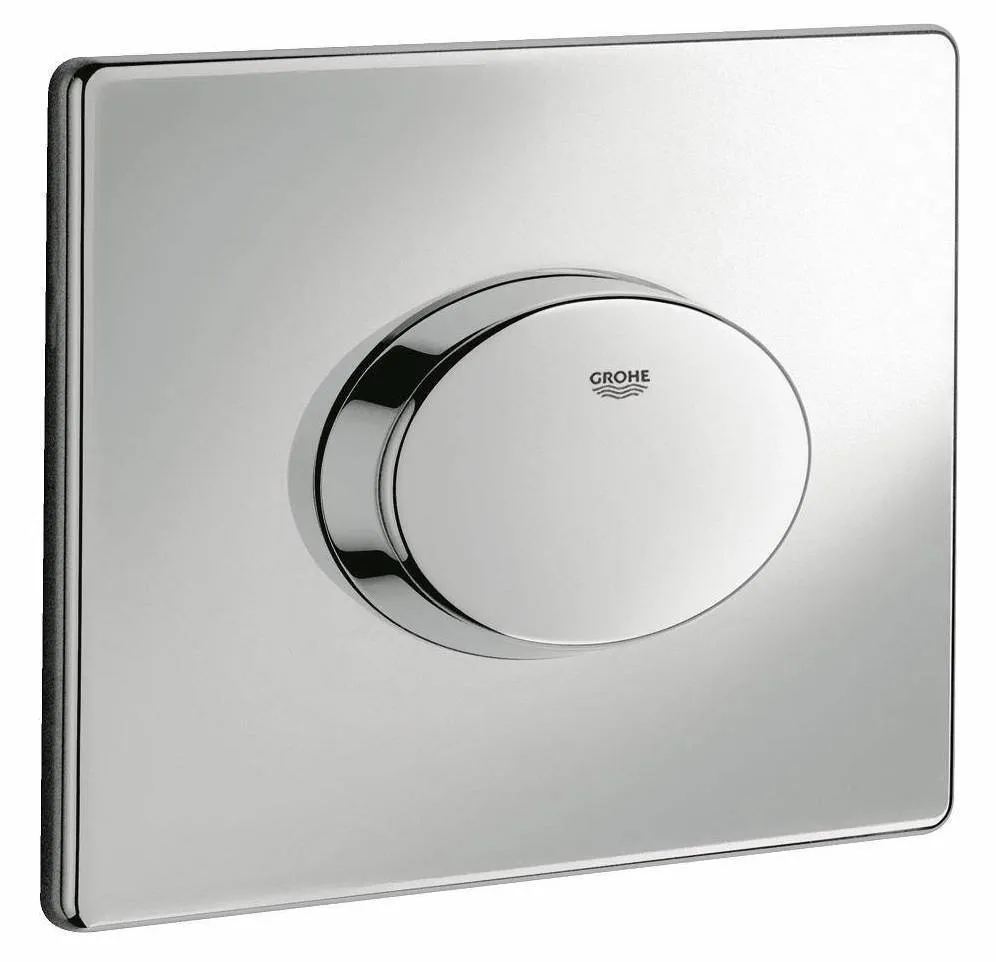 Панель смыва для унитаза GROHE Skate Air горизонтальная 1 режим смыва, хром 38565000