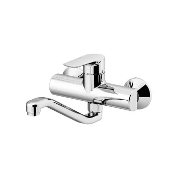 Смеситель для раковины поворотный излив Gattoni H2omix3000 Cucina 240 3062/30C0cr хром