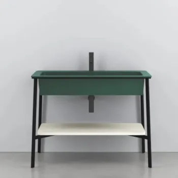 Раковина встраиваемая Cielo I Catini Catino CALAR MU 110 см зеленый