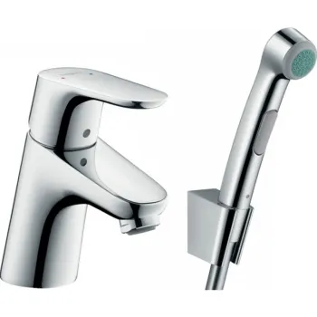 Смеситель для раковины Hansgrohe Focus 31926000 с гигиеническим душем, хром