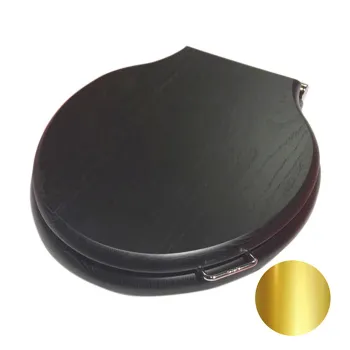 Сиденье для унитаза из массива дуба Devon&Devon Etoile/new Etoile микролифт темный/петли золото светлое 3IBSEWENET