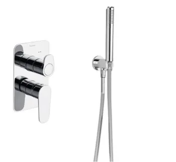 Смеситель для душа Ramonsoler Alexia встраиваемый на 2 выхода с ручным душем SK3615021