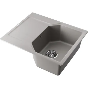 Мойка кухонная Omoikiri Yonaka 61-GR leningrad grey 4993636