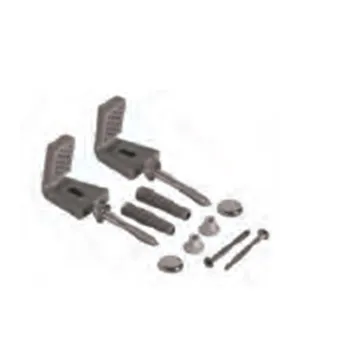 Крепеж горизонтальный для напольных унитазов/биде и полуколонн Globo цвет заглушек золото VA013oro